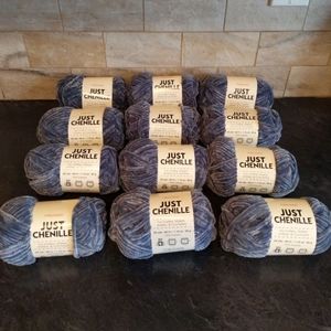 12 SKEINS PREMIER YARNS JUST CHENILLE